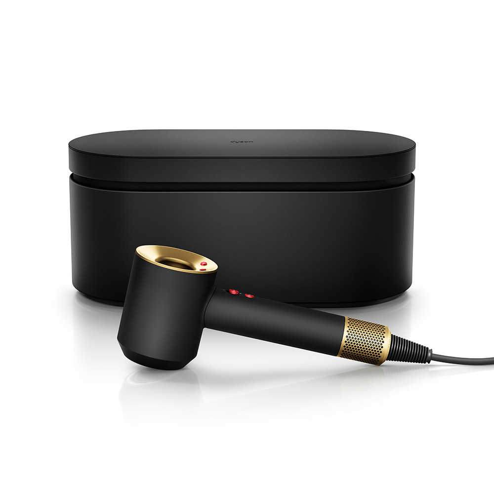 Dyson戴森 Supersonic 吹風機 HD15 岩黑金(送收納架+電熱毯)