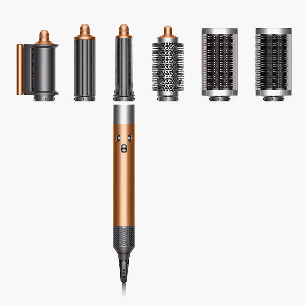 【限量福利品】Dyson戴森 Airwrap Complete HS05 多功能造型捲髮器 銅色