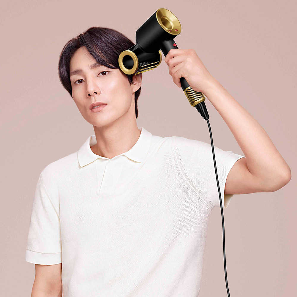 Dyson戴森 Supersonic 吹風機 HD15 岩黑金(送收納架+電熱毯)