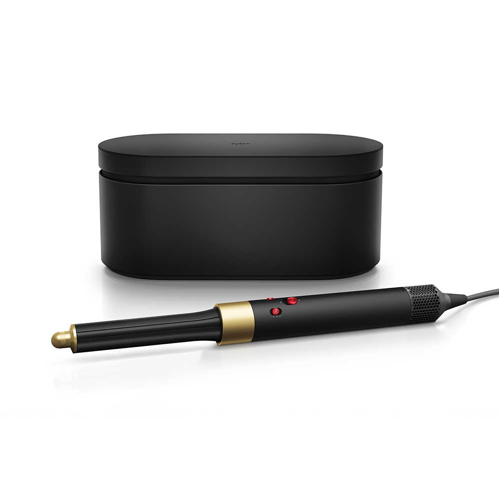 Dyson戴森 Airwrap 造型捲髮器長捲版 HS05 岩黑金色(送體脂計)