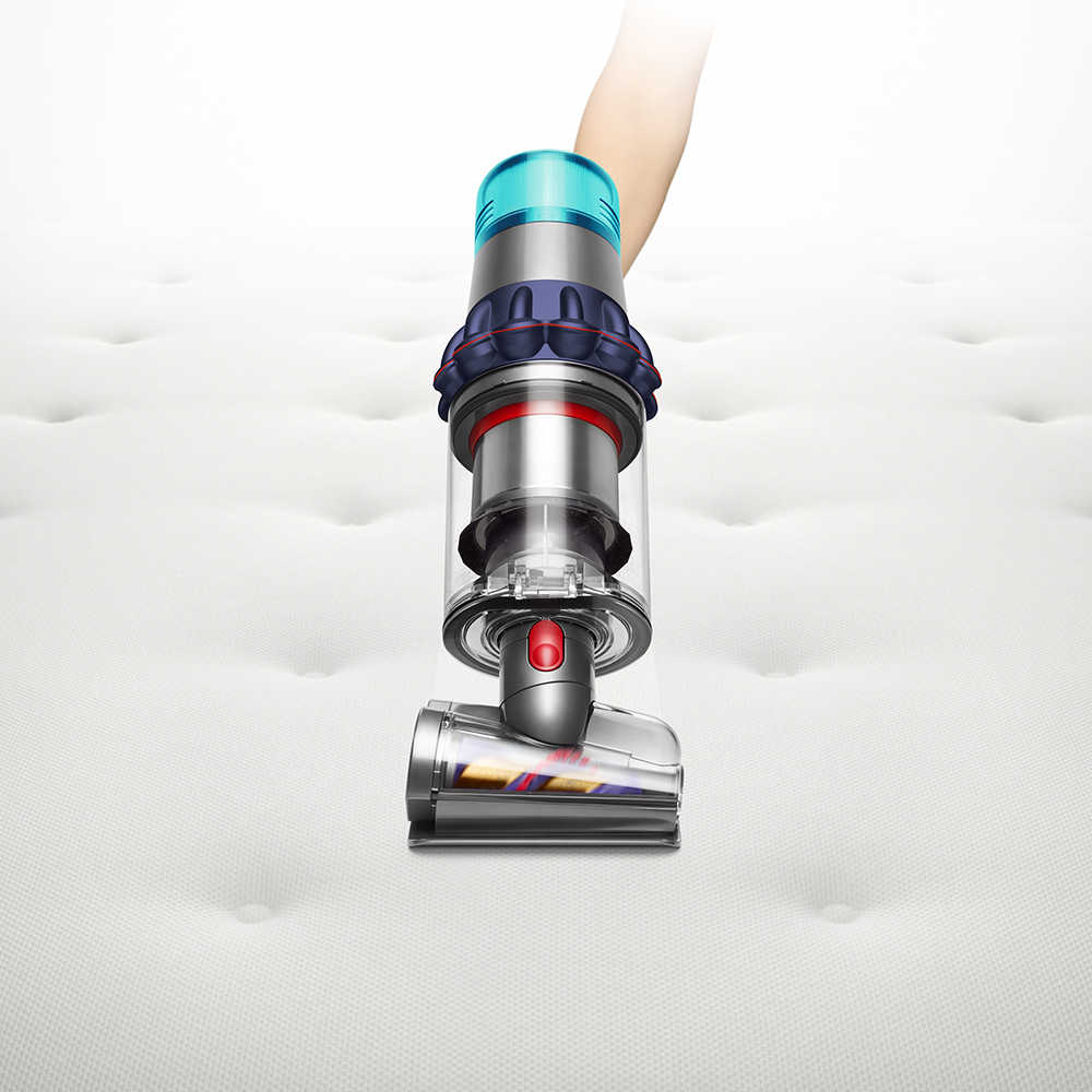 Dyson V15 Detect Fluffy Plus SV22智慧無線吸塵器 普魯士藍(送體脂計+副廠架) dyson台灣總代理恆隆行