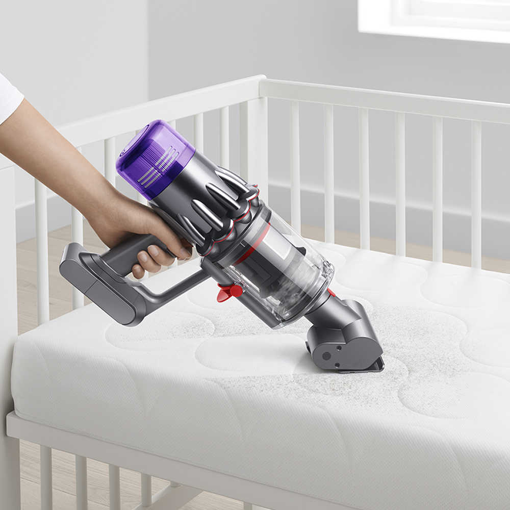 【限量福利品】Dyson戴森 Digital Slim Fluffy SV18 新升級 輕量無線吸塵器 銀灰