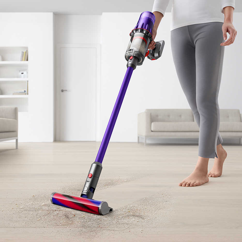 Dyson Digital Slim Origin SV18輕量無線吸塵器 紫色 (贈收納架+美髮雙梳)