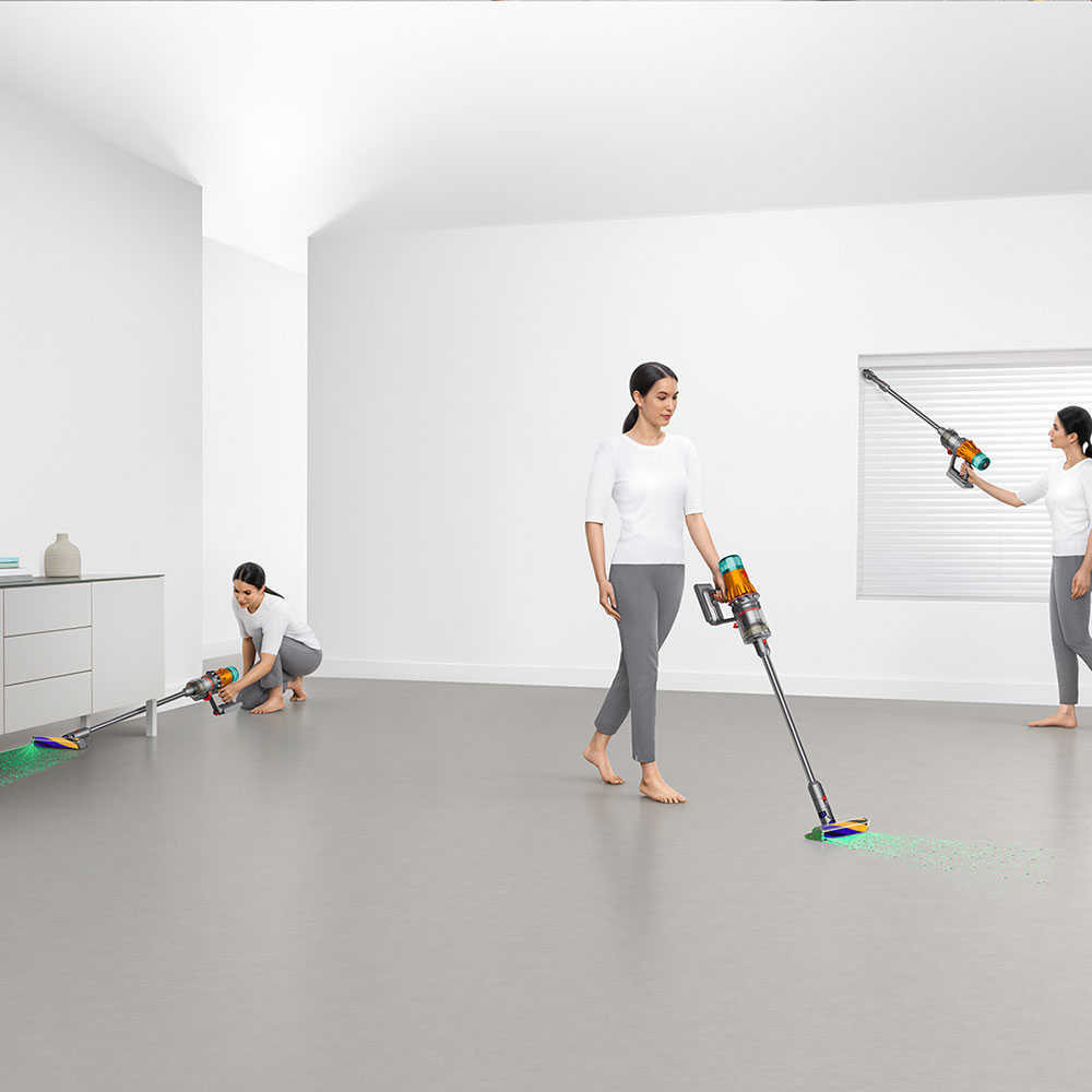 Dyson戴森 V12 Total Clean SV35 輕量智能無線吸塵器(副廠架+電熱毯)