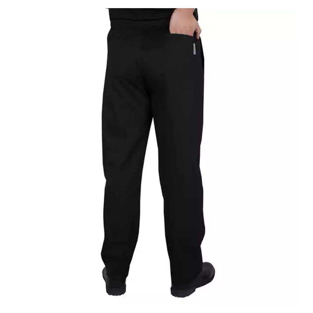 男裝 女裝 長褲 運動褲 工作褲 廚師褲 直筒褲 吸濕 排汗 透氣 寬鬆版型 黑色