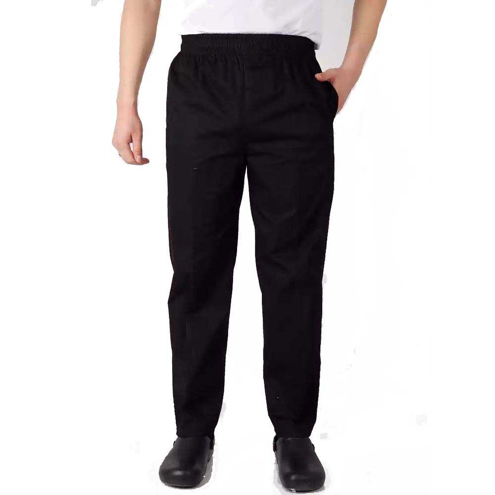 男裝 女裝 長褲 運動褲 工作褲 廚師褲 直筒褲 吸濕 排汗 透氣 寬鬆版型 黑色
