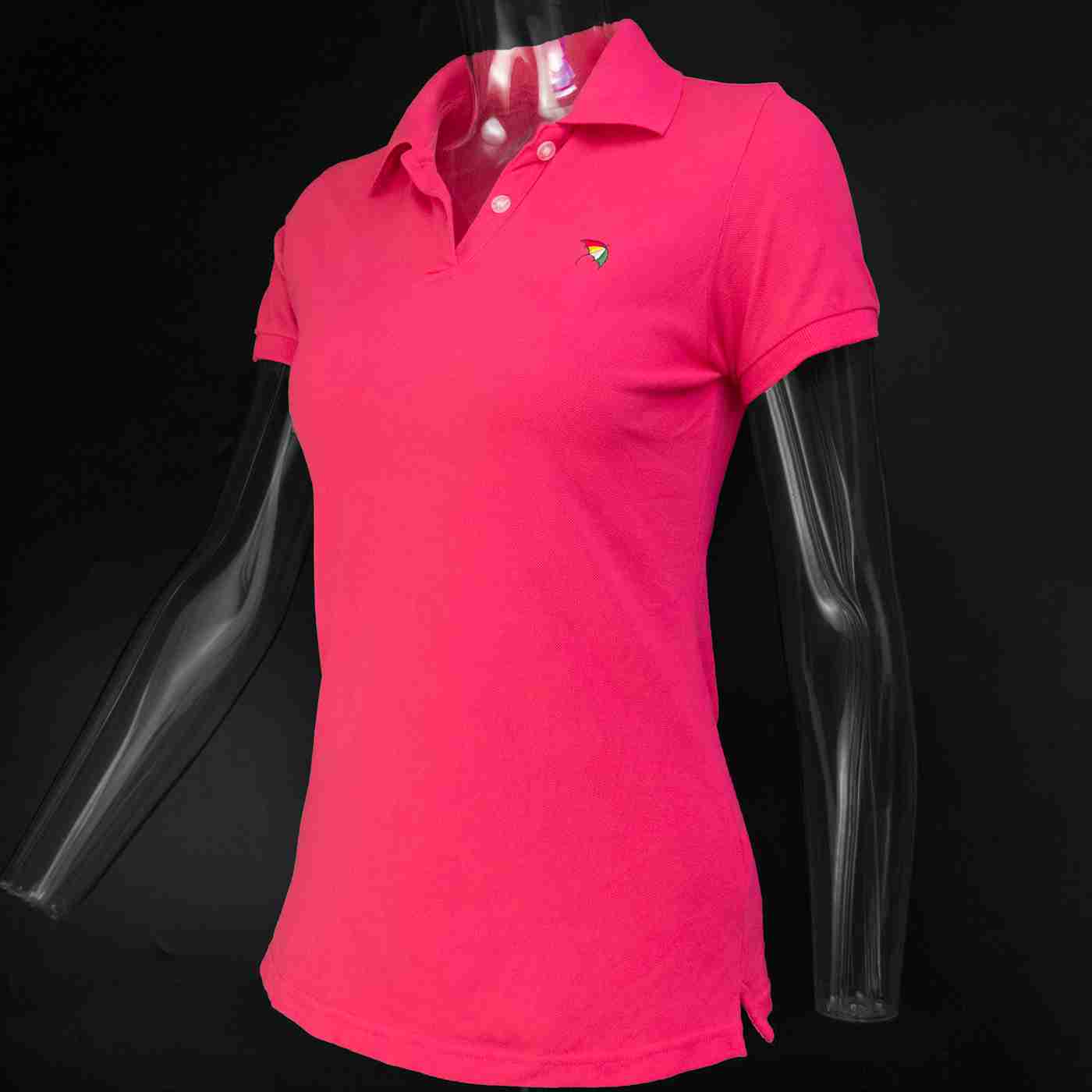 美國Arnold Palmer雨傘牌桃紅色短袖 POLO衫 XS號