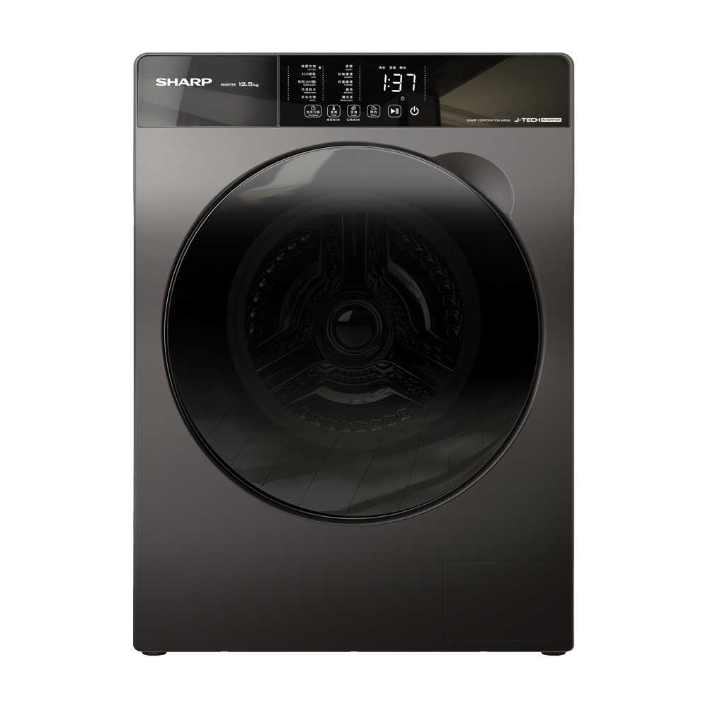 SHARP夏普 12.5公斤變頻滾筒洗衣機ES-FKS125WT