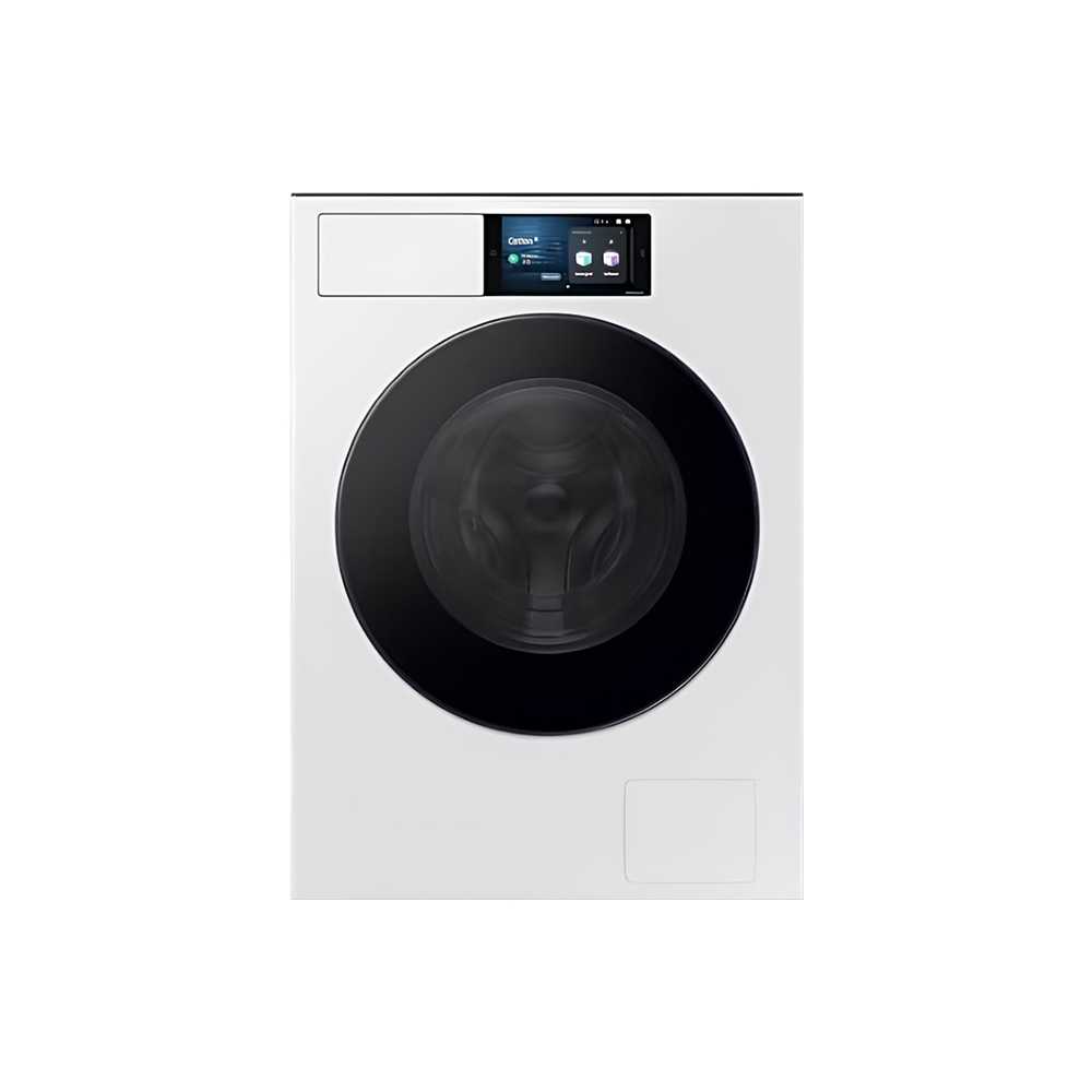 SAMSUNG三星 12+7KG 蒸洗脫烘 AI智慧滾筒洗衣機-松石白WD12DB9B84GN
