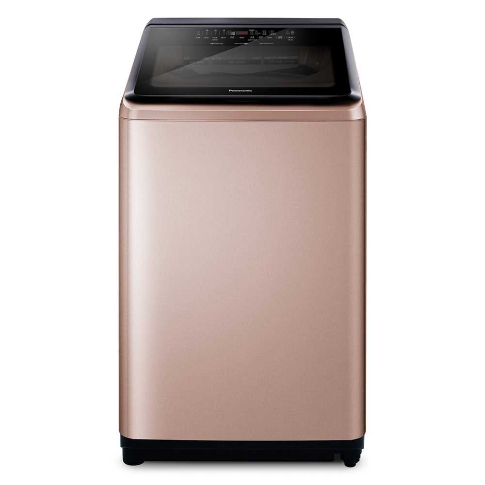 Panasonic國際牌 變頻15公斤智慧聯網直立溫水洗衣機 NA-V150NM-PN 玫瑰金