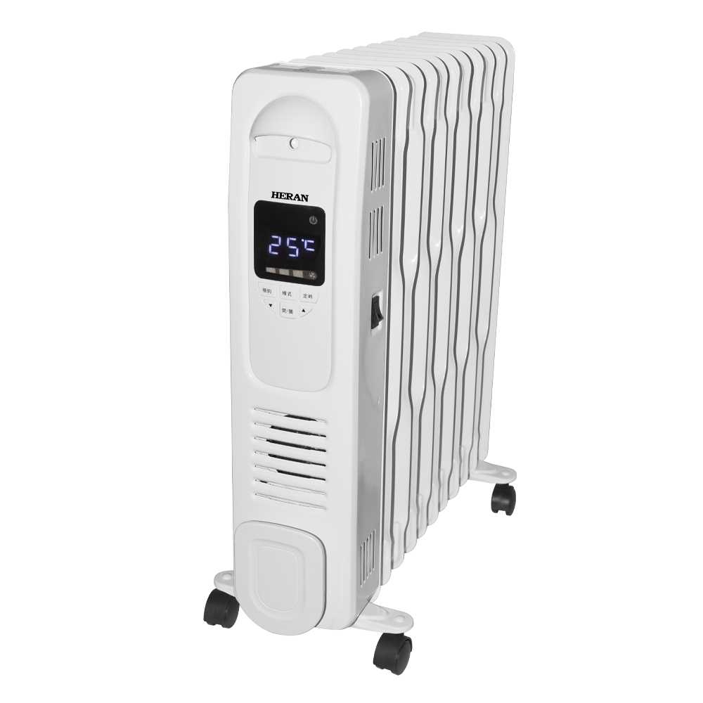 heran禾聯11葉片式電子恆溫電暖器HOH-15CRB2W