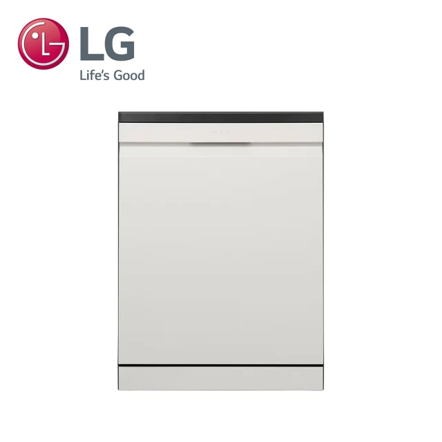 LG 樂金 QuadWash™ Steam 四方洗蒸氣超潔凈洗碗機 雪霧白 DFB335HE