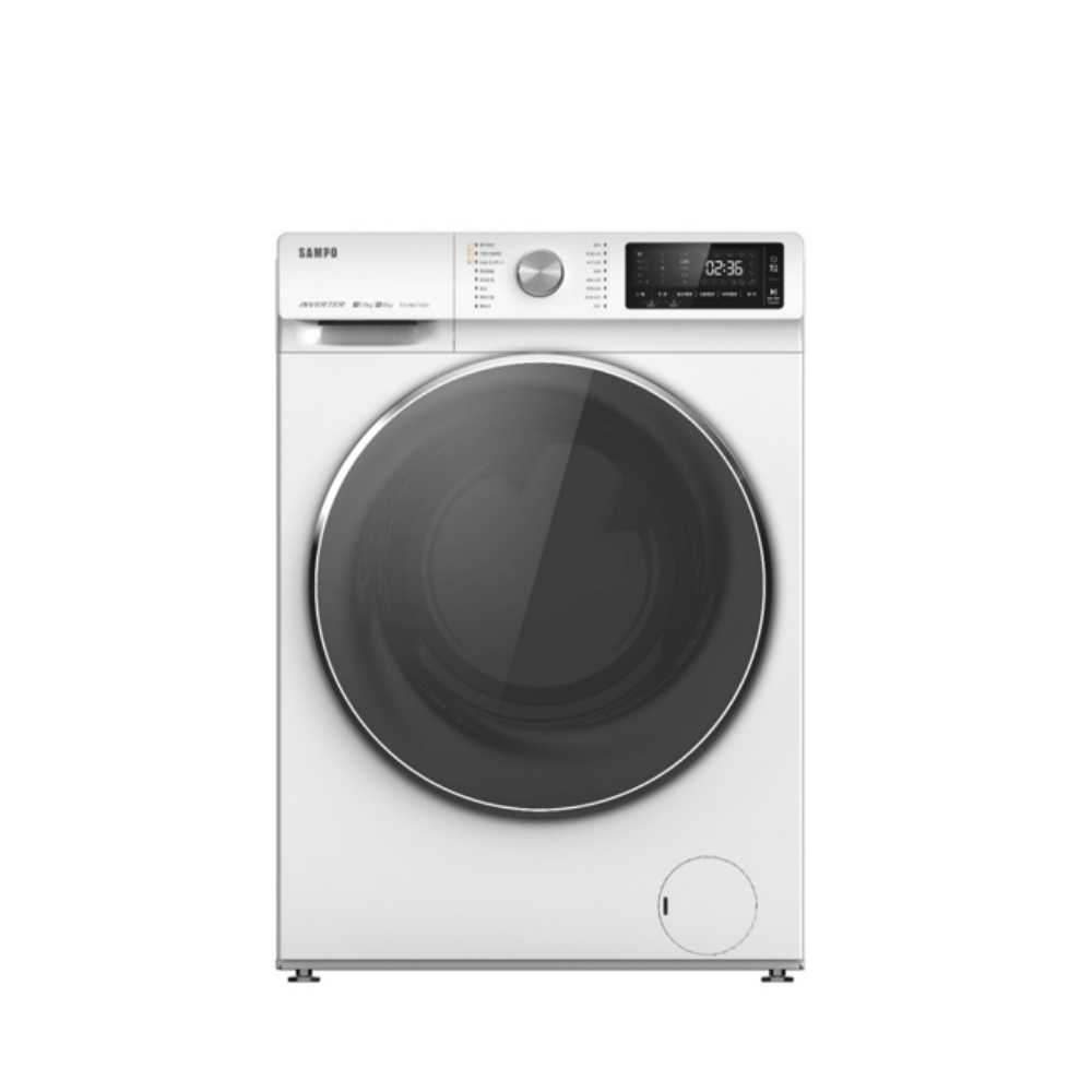 SAMPO 聲寶 10公斤 變頻 洗脫烘 滾筒蒸洗衣機 ES-ND10DH