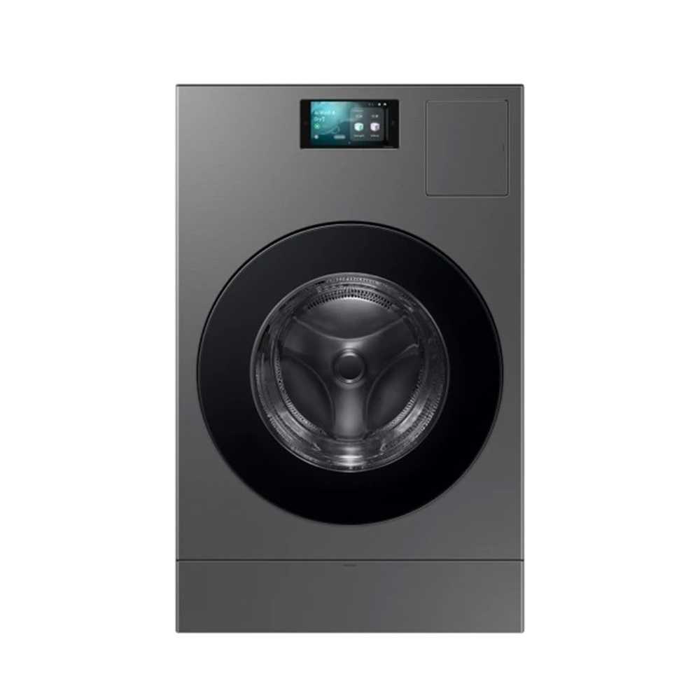 敲敲話再折 Samsung三星 22KG AI智慧熱泵蒸洗脫烘變頻滾筒洗衣機WD22DB8995BZTW
