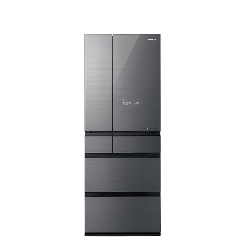 Panasonic國際牌 600公升無邊框玻璃六門變頻冰箱雲霧灰 NR-F601WX-S1
