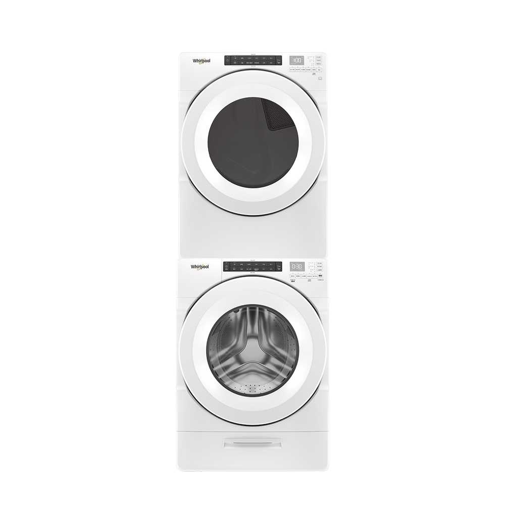 Whirlpool惠而浦 8TWFW5620HW 17公斤洗衣機+8TWGD5620HW 16公斤乾衣機 桶裝瓦斯