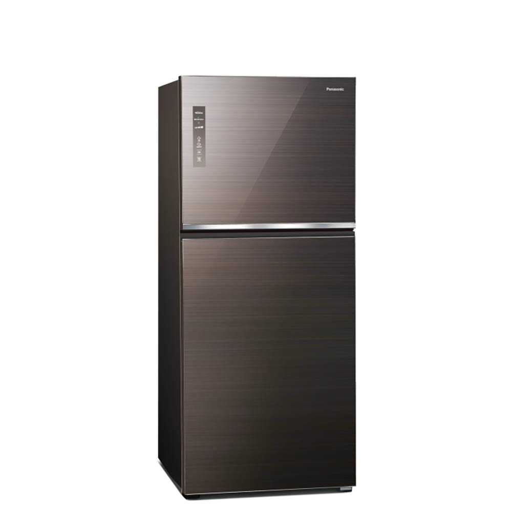 Panasonic國際牌 580公升 無邊框玻璃雙門冰箱 NR-B582TG-T 曜石棕