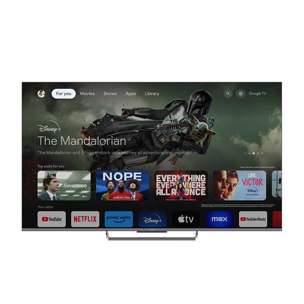 Haier 海爾 75吋4K QLED 144Hz GoogleTV 量子點 旗艦智慧聯網顯示器H75S90EUX