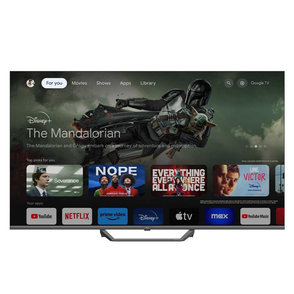 Haier 海爾 50型 QLED Google TV 智慧聯網顯示器 H50S80EUX 含基本安裝