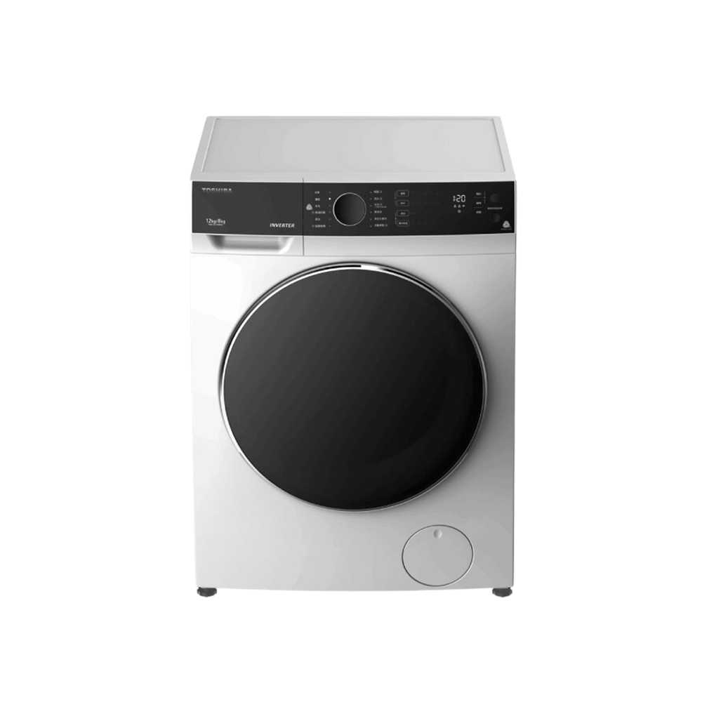 TOSHIBA東芝 12公斤溫水洗脫烘滾筒變頻洗衣機TWD-BJ130M4G