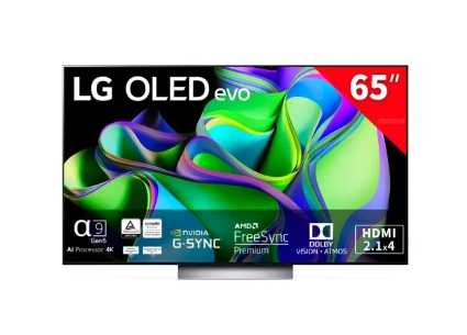 (最後一台)OLED OLED65C3PSA 極緻系列4K AI 物聯網智慧電視/ 65吋