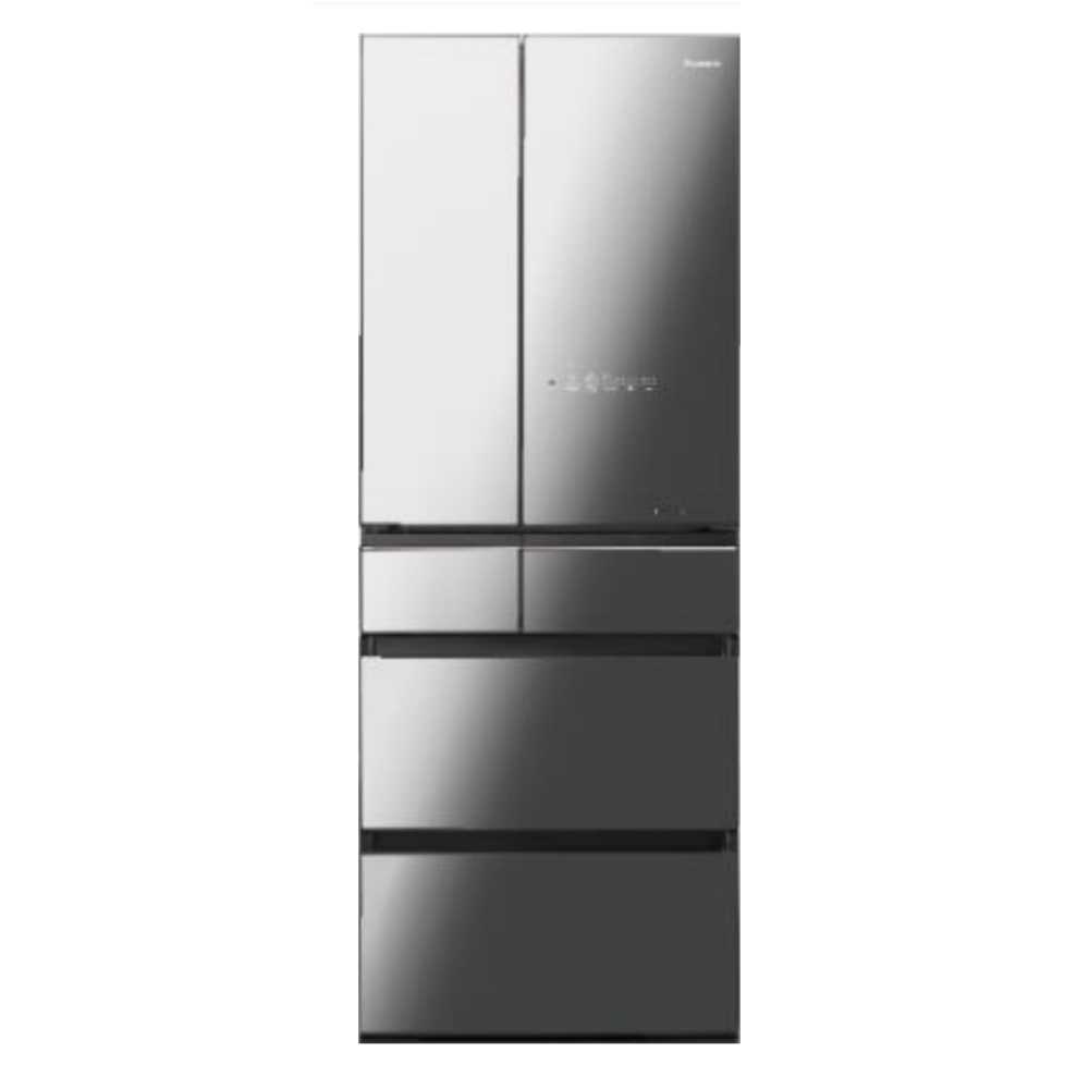 Panasonic 國際牌 520公升 一級能效智慧節能無邊框玻璃鏡面六門電冰箱NR-F529HX-X1