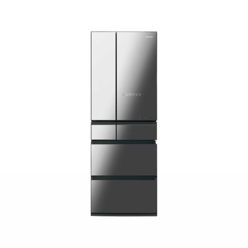 Panasonic國際牌 520公升日本製鏡面六門變頻電冰箱 鑽石黑 NR-F521HX-X1