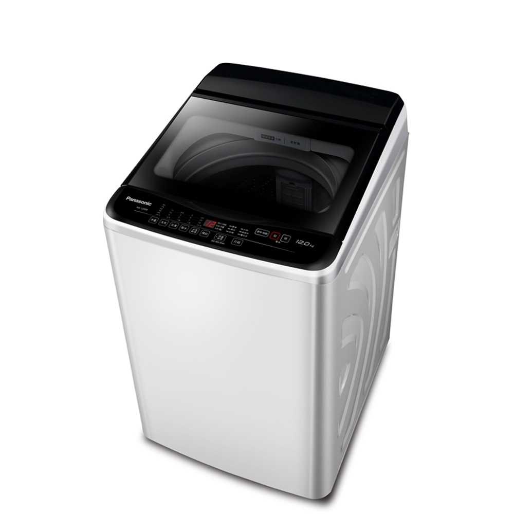 Panasonic國際牌 12公斤 定頻泡洗淨直立式洗衣機 NA-120EB-W