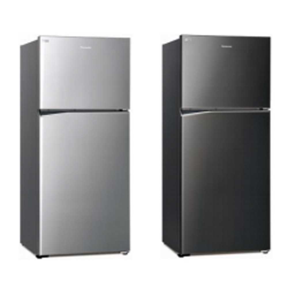 Panasonic國際牌 422公升 臺灣製 一級能效變頻ECONAVI鋼板雙門冰箱 NR-B421TV-K 晶漾黑