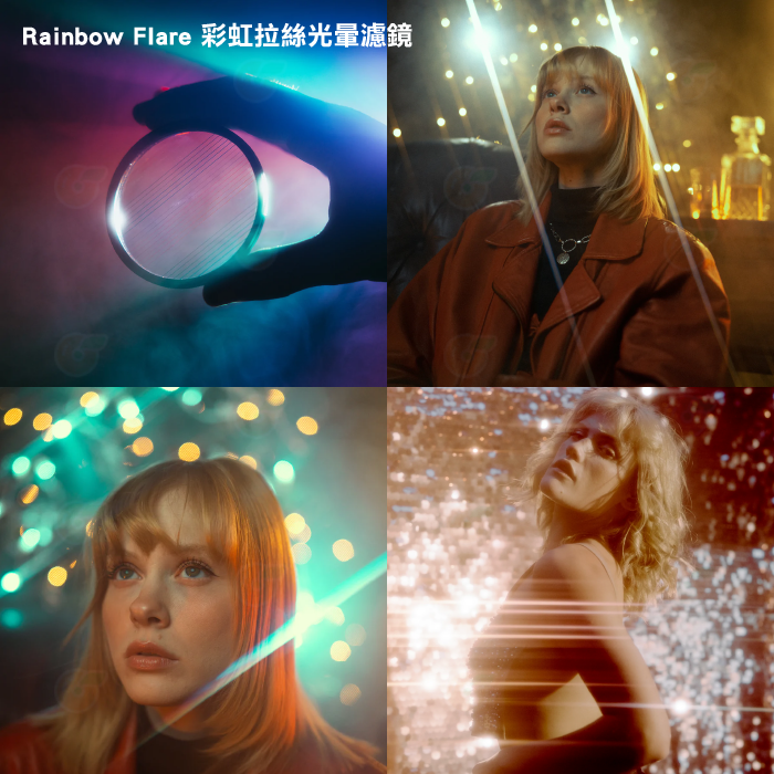 🎭 PRISM LENS FX Filter 82mm 拉絲光暈濾鏡 藍色 彩虹 特效濾鏡 公司貨 攝影 電影