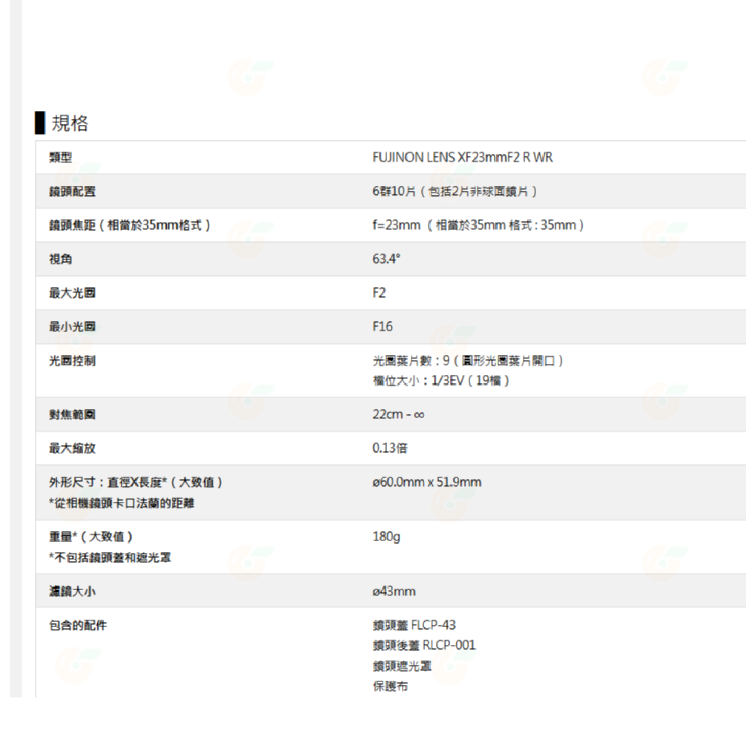 富士 Fujifilm XF 23mm F2 R WR 大光圈 定焦鏡頭 恆昶公司貨