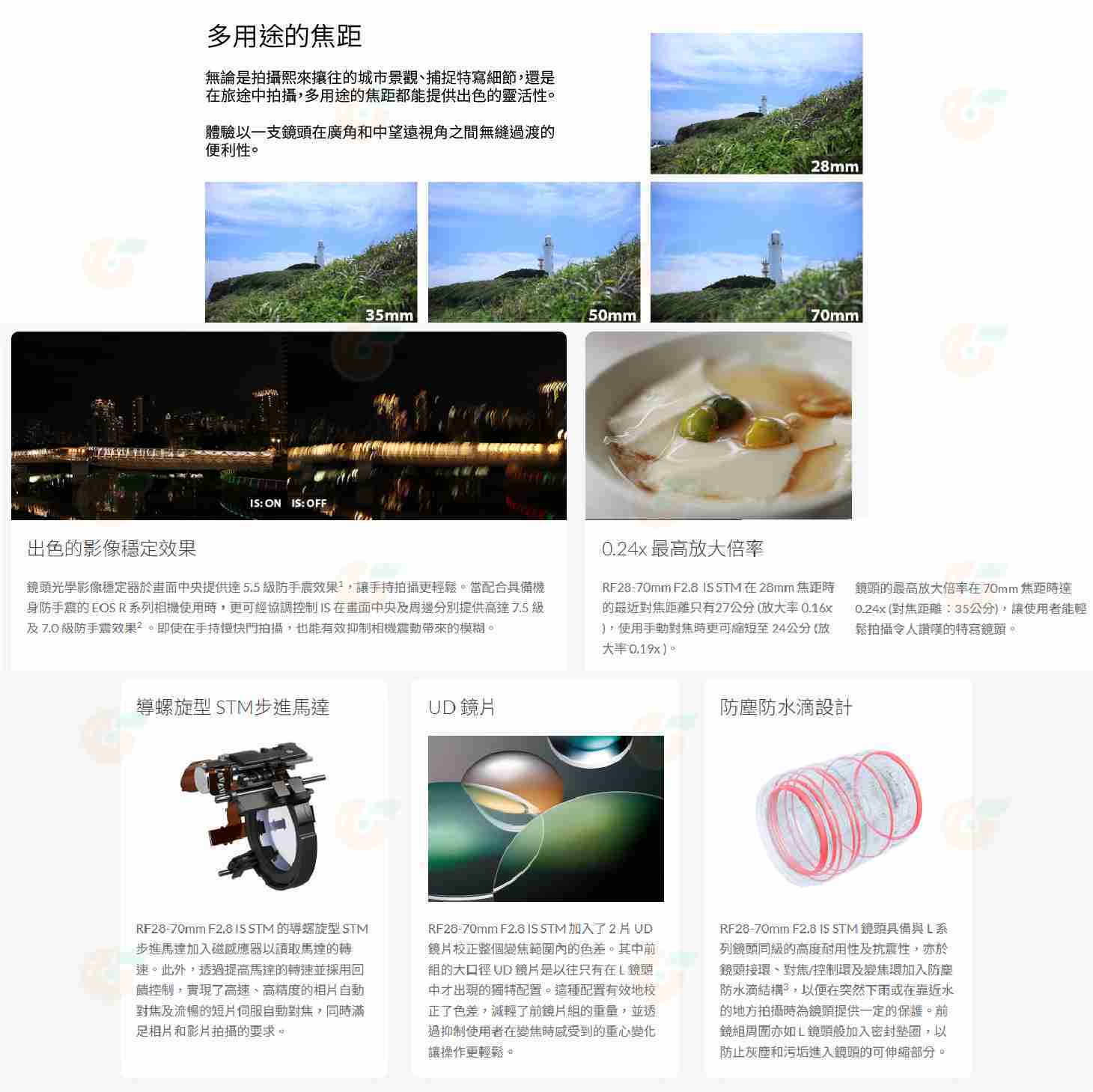 Canon RF 28-70mm f2.8 IS STM 大光圈 標準變焦鏡頭 防手震 台灣佳能公司貨 28-70