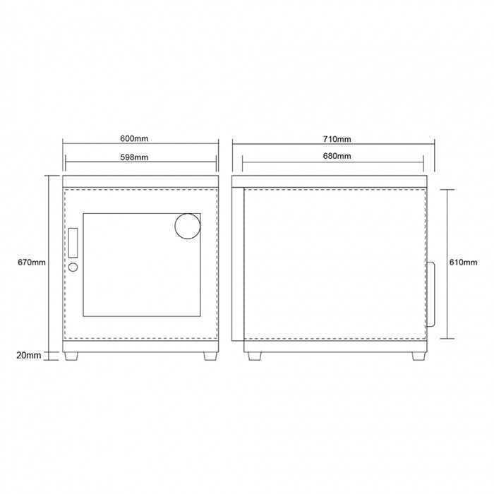 寶藏閣 PATRON GH-240 指針式電子 中型 防潮箱 240L 5年保固 三段濕度調整 防鏽烤漆 台灣製