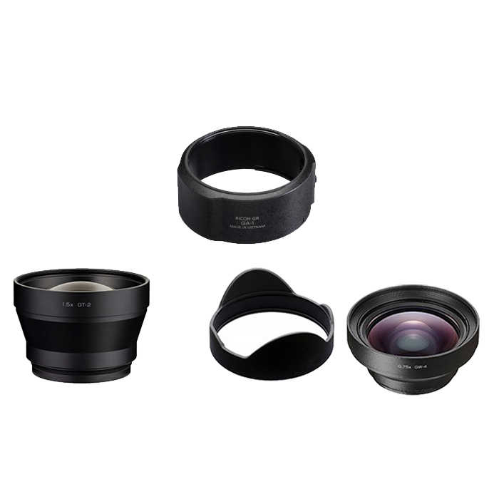 理光 RICOH GT-2 GW-4 GA-1 原廠望遠廣角轉接環鏡頭組 GT2 GW4 適用 GR III GR3