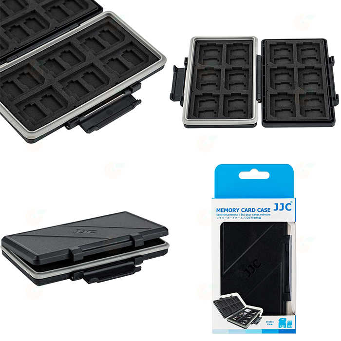 🧡 JJC JCR-SDMSD36 記憶卡 防水 抗壓 硬殼防撞保護盒 收納盒 適用 SD SDXC microSD