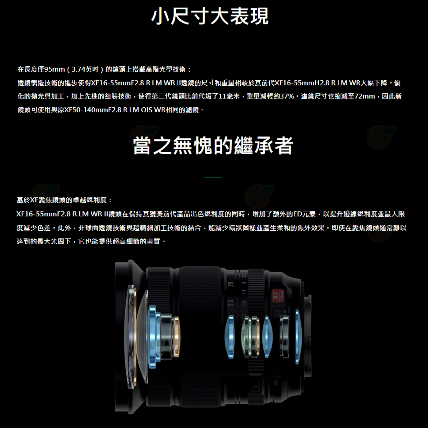 富士 Fujifilm XF 16-55mm F2.8 R LM WR II 二代 標準鏡頭 恆昶公司貨 平輸 16-55