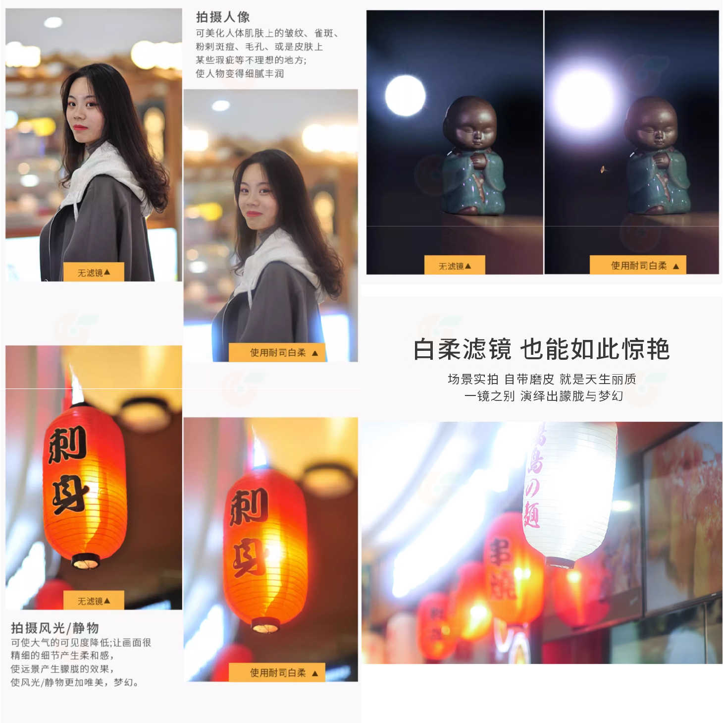 耐司 NISI Allure Soft 白柔焦镜 白柔濾鏡 67mm 72mm 77mm 82mm 人像 攝影