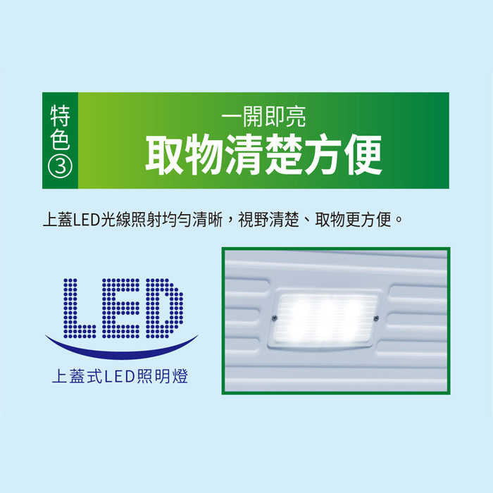 送好禮 含拆箱定位+舊機回收 台灣三洋 SANLUX SCF-V340GE 上掀式直冷式 冷凍櫃 332L 變頻
