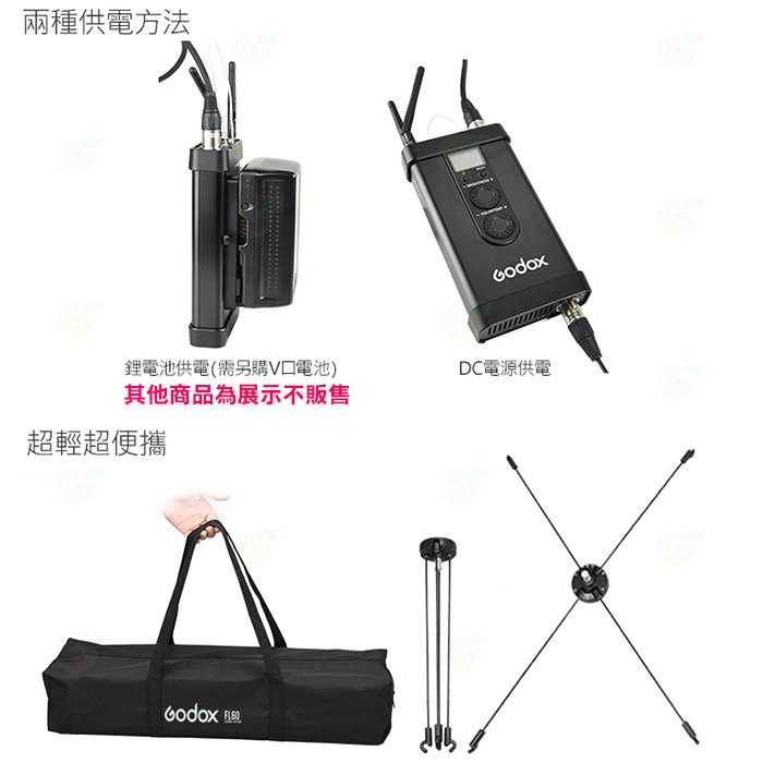 神牛 Godox LED FL100 柔性軟板 LED燈 公司貨 100W 40*60CM 攝影燈 雙色溫 補光燈