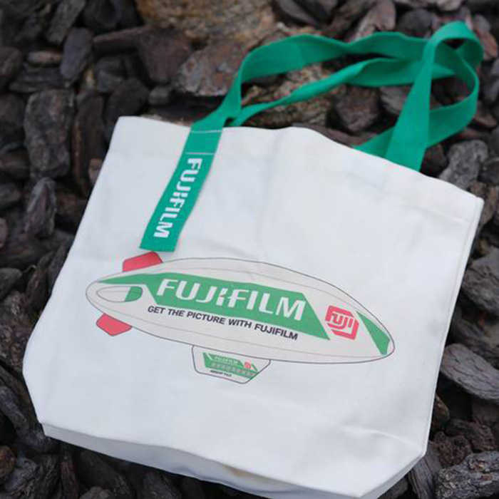 富士 Fujifilm 復古飛行船帆布袋 帆布包 購物袋 環保袋 隨身袋 飛艇