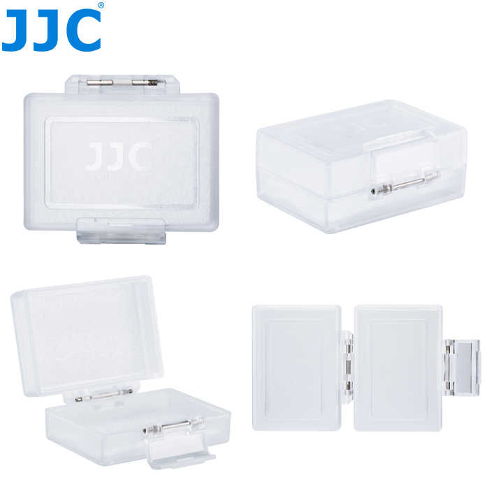 JJC BC-1K 透明電池盒 W126 W235 FW50 FZ100 EN-EL15 LP-E6 適用 保護盒收納盒