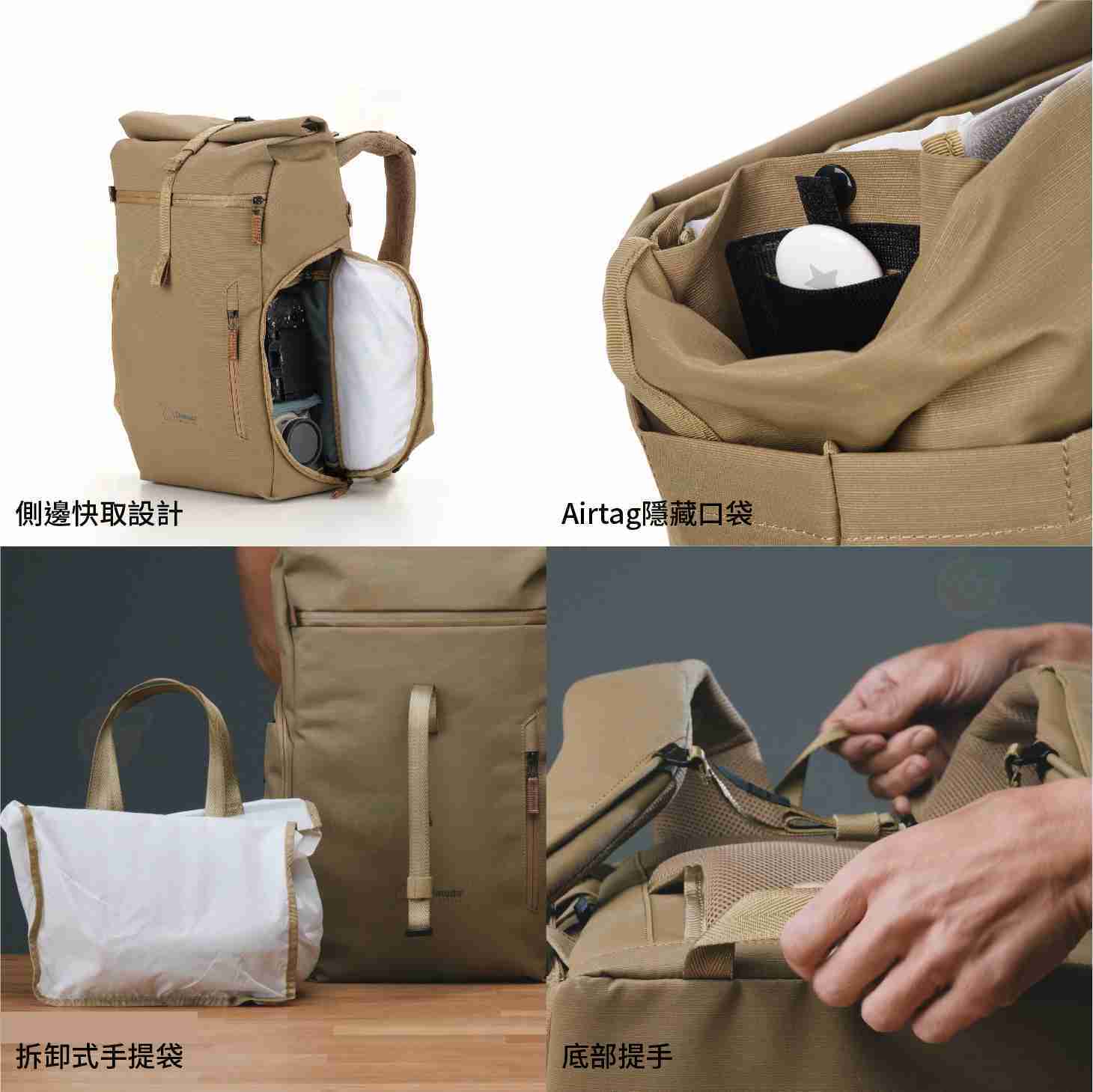 含內袋 Shimoda Side Street KIT 28L 街邊行後背包 520-382 520-383 相機包