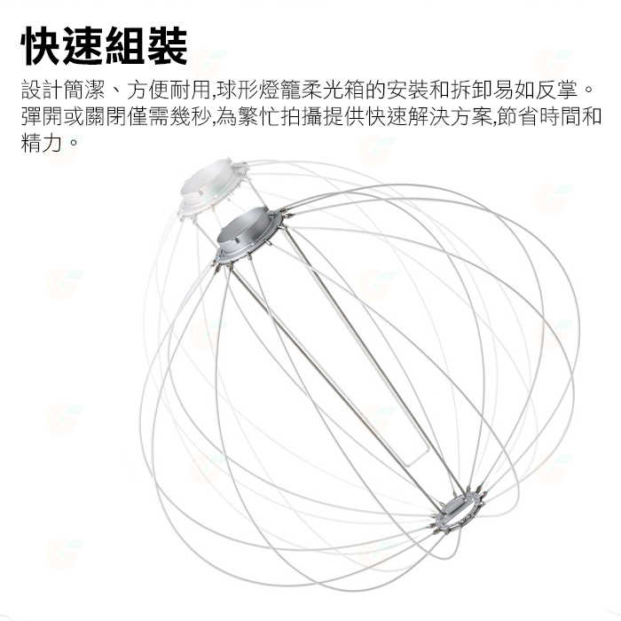 ⚡ 神牛 Godox CS-85D 85cm 球形燈籠柔光箱 公司貨 柔光球 燈籠罩 裙邊 保榮卡口 快收 攝影燈 棚燈