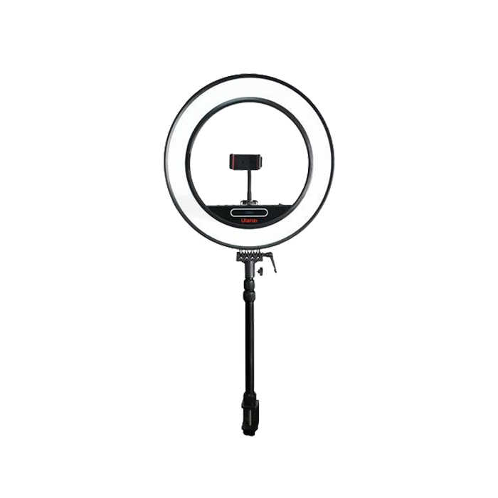 ULANZI 2992 K26 17吋專業雙色溫手機直播環形燈 公司貨 標配手機夾 桌面C型夾 60W 美光 棚燈