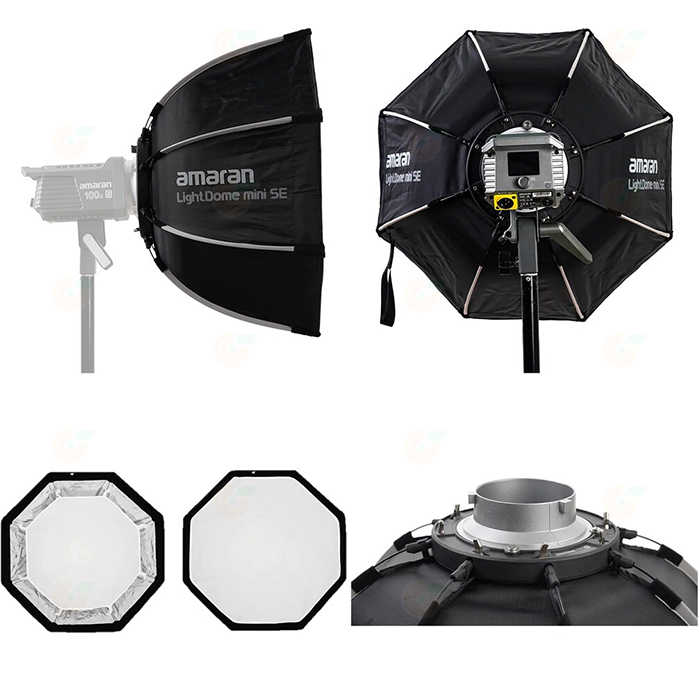 愛圖仕 Aputure Amaran Light Dome mini SE 柔光罩 保榮卡口 八角 快拆 網格 公司貨