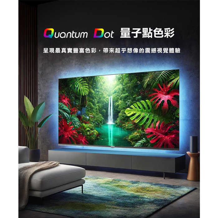 🔥可舊機回收 東元 TECO TL65QU1TRE 液晶顯示器 4K QLED 65型 智慧聯網 不含視訊盒