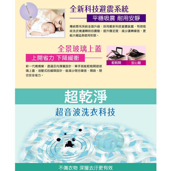 送好禮 ✨含拆箱定位+舊機回收 台灣三洋 SANLUX SW-17NS6 直立 單槽 洗衣機 17kg 超音波洗衣 金級省水