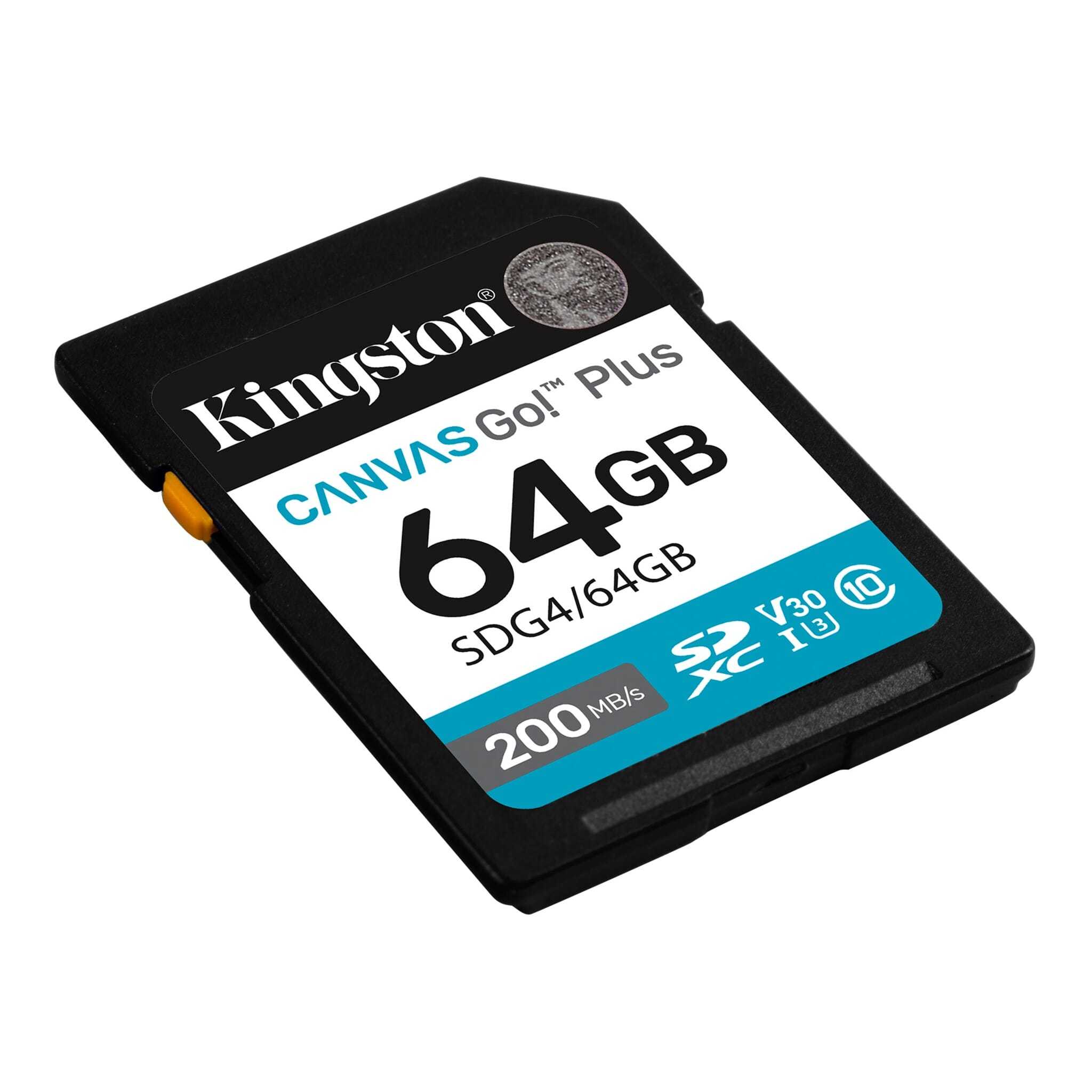 金士頓 Kingston SDG4 SDXC 64GB 128GB 256GB 記憶卡 讀取 200MB/s 4K