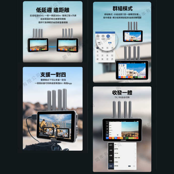 SHIMBOL ZO600MS 5.5吋 雙頻2.4G 5G HDMI SDI 無線錄影監看螢幕 公司貨 同步錄影