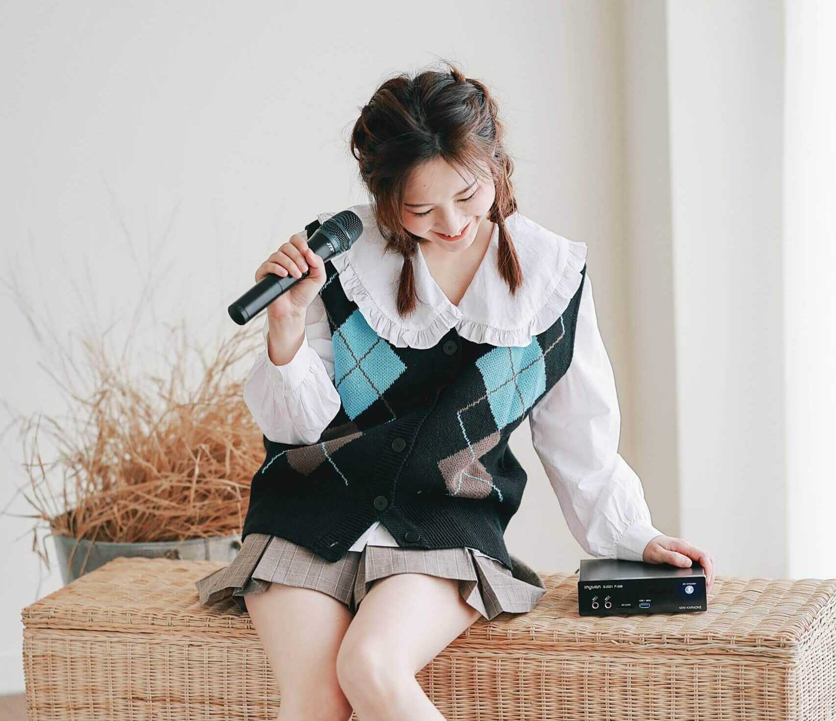 【音圓】迷你型卡拉OK伴唱機 S-2001 P-268 車用卡拉 原廠加碼送好禮 2TB硬碟